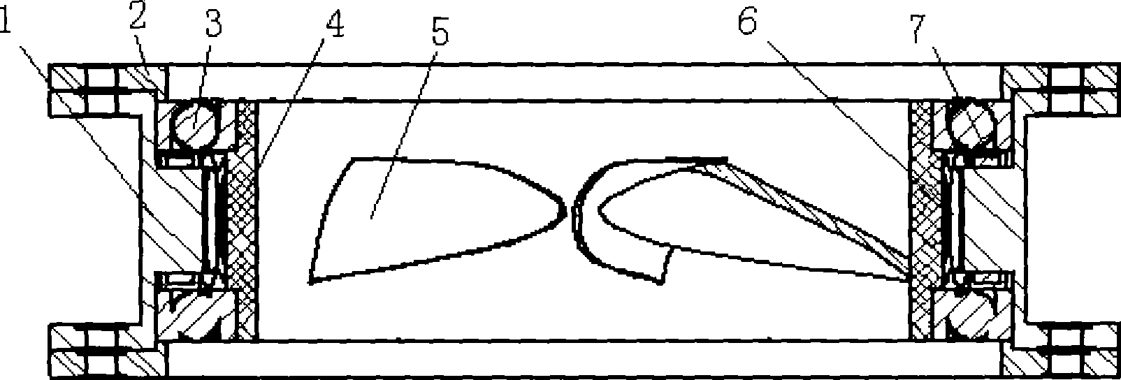 Underwater hollow hub-free propeller