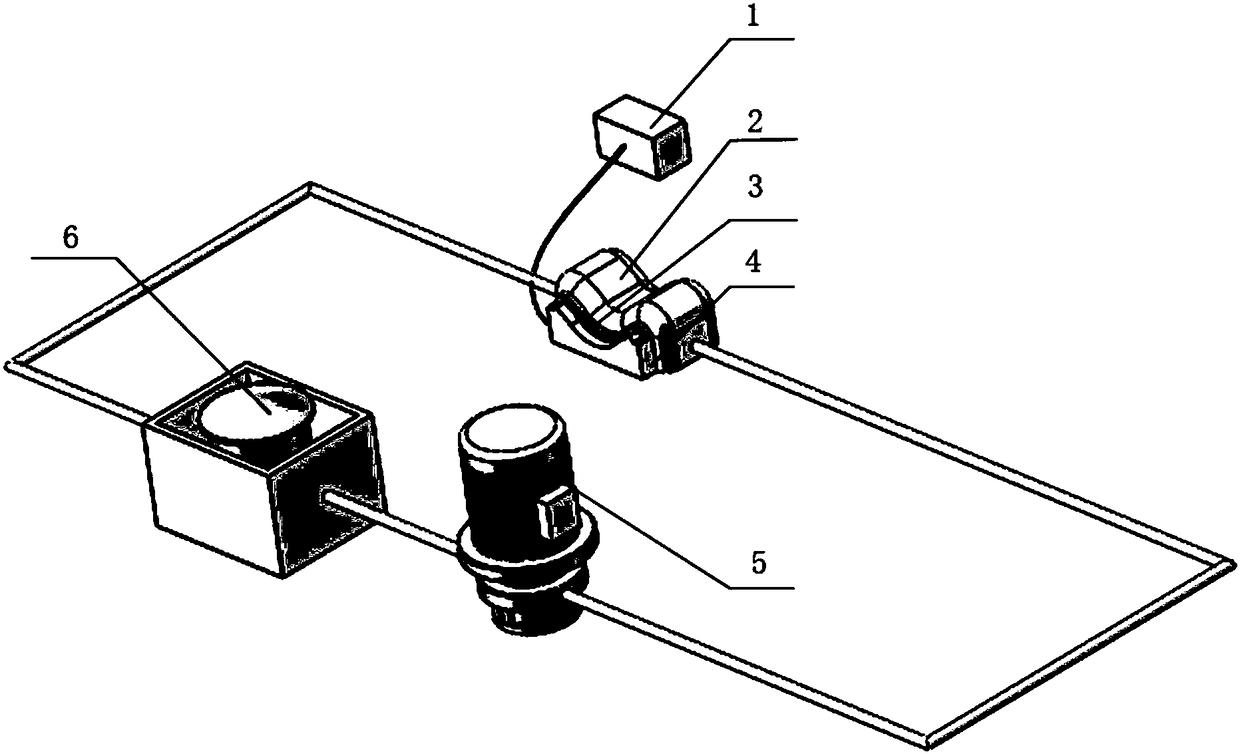 A segmented heating type artificial joint-like turbulent precision machining device and method thereof