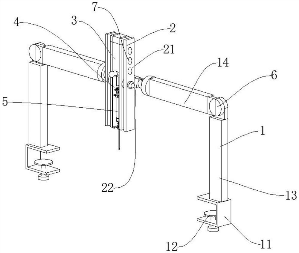 Gastrointestinal surgery abdominal cavity operation puncture device