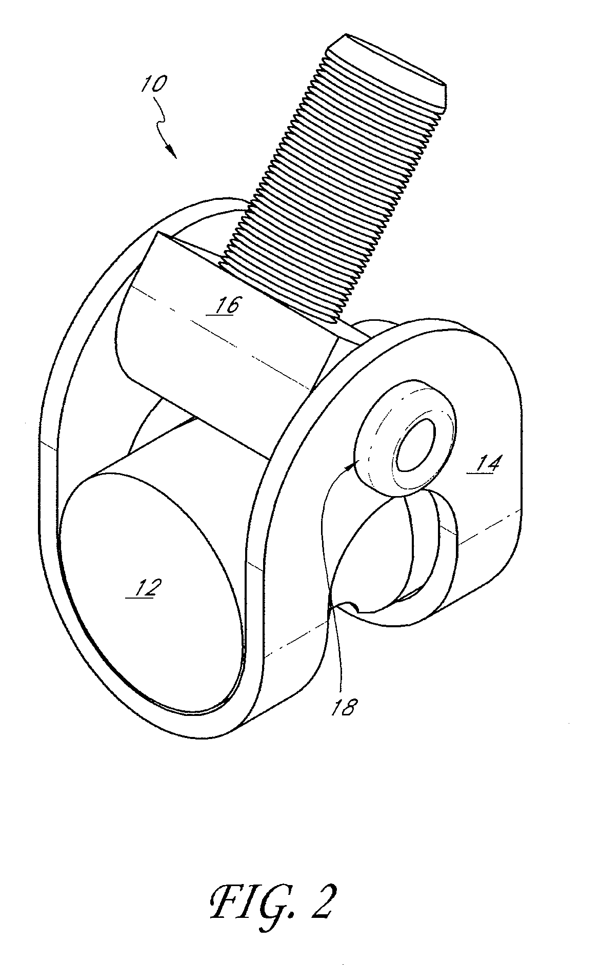 Swivel attachment and branch line restraint