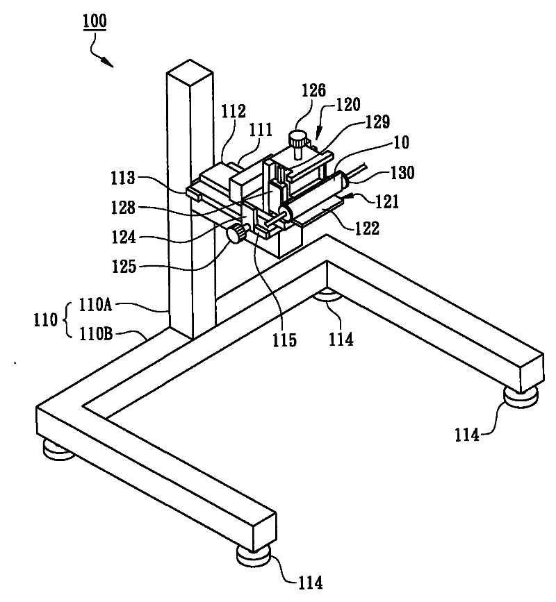 Falling-off test device and usage thereof