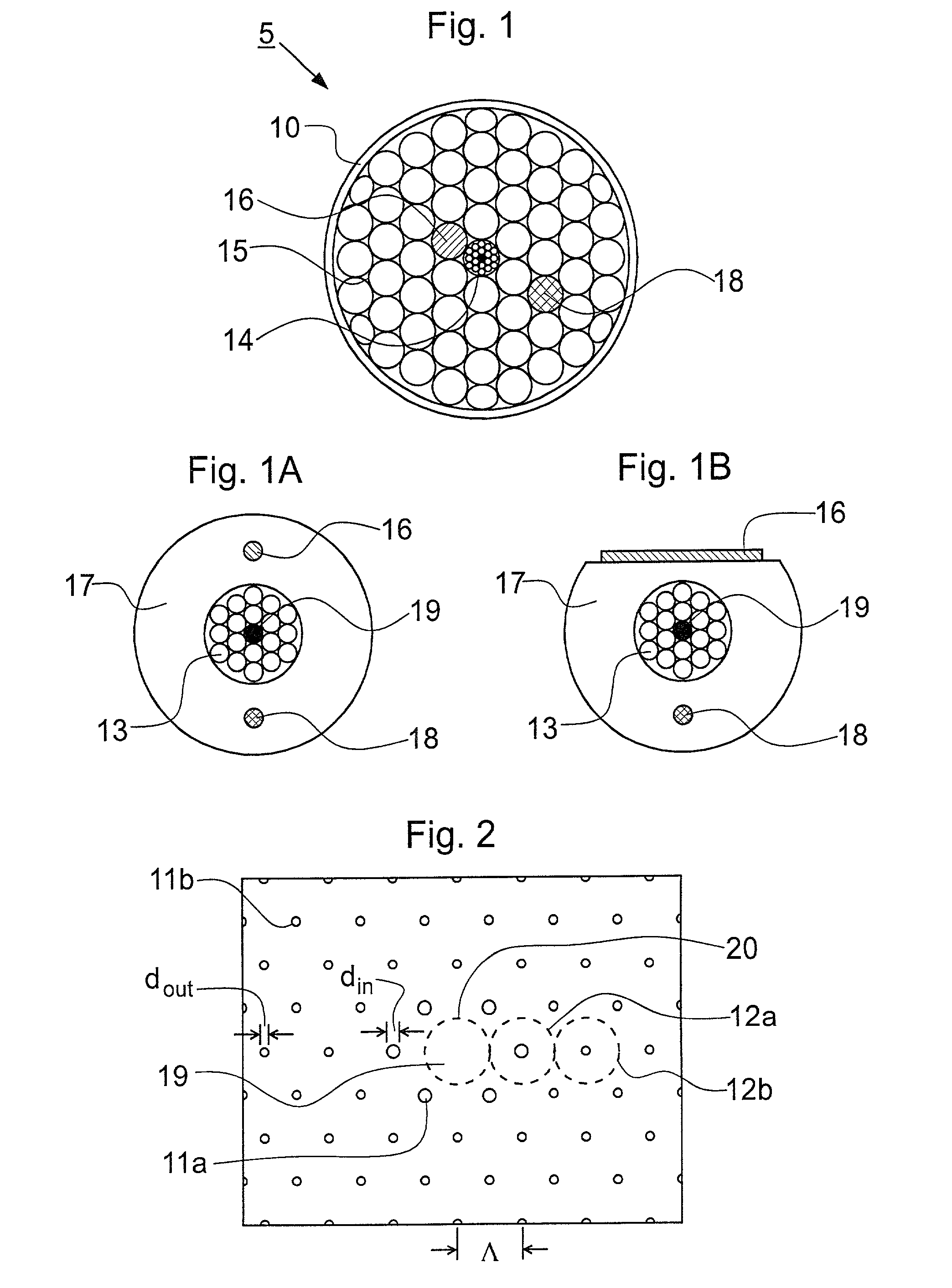 Optical parametric devices and methods for making same