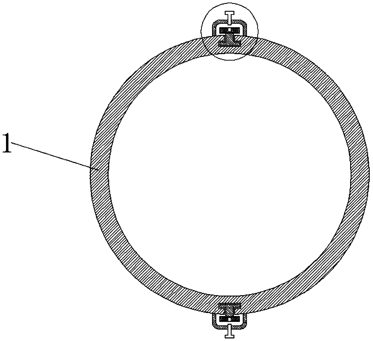 Integrated acetic acid enemator