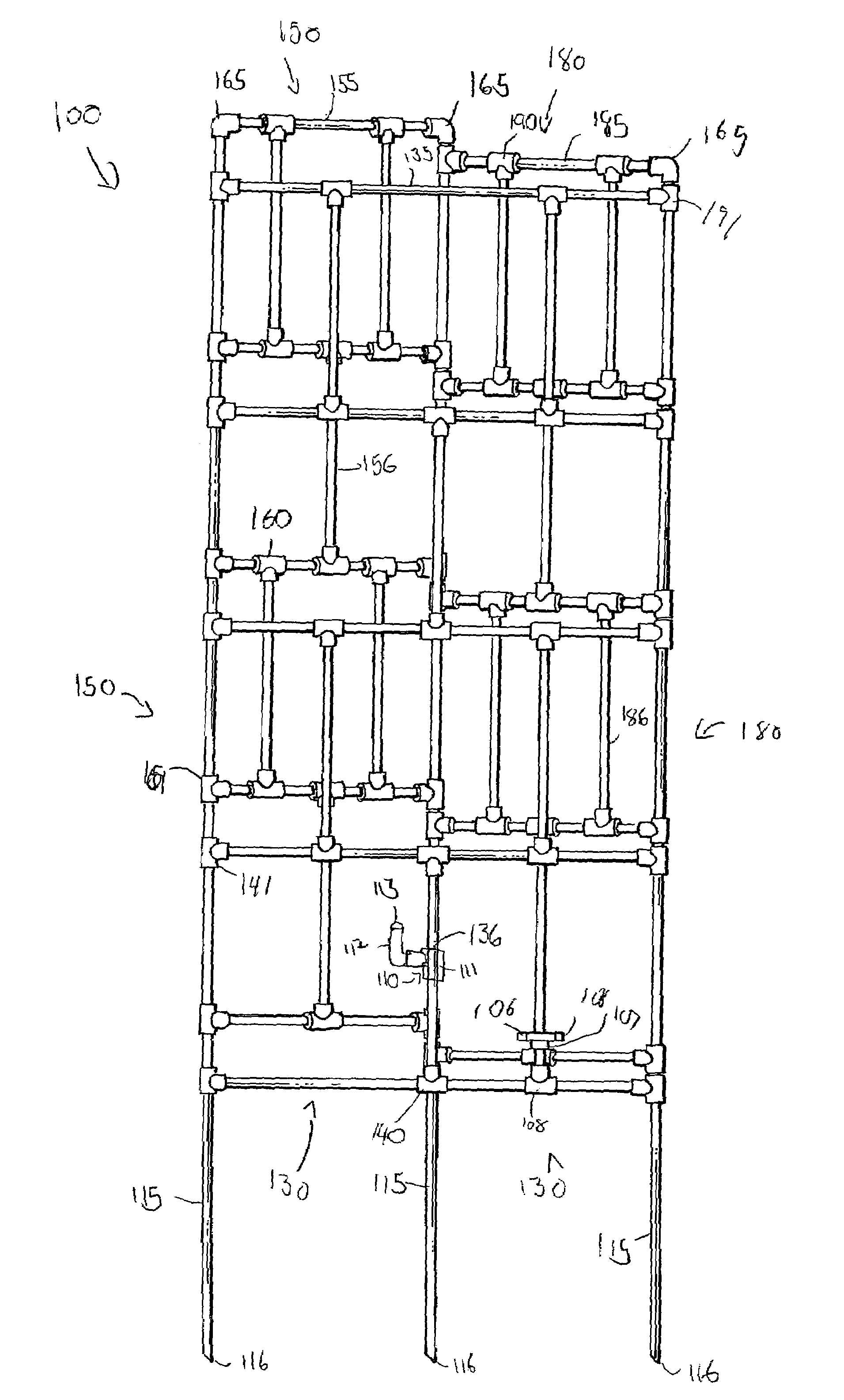 Gardening cage apparatus and system