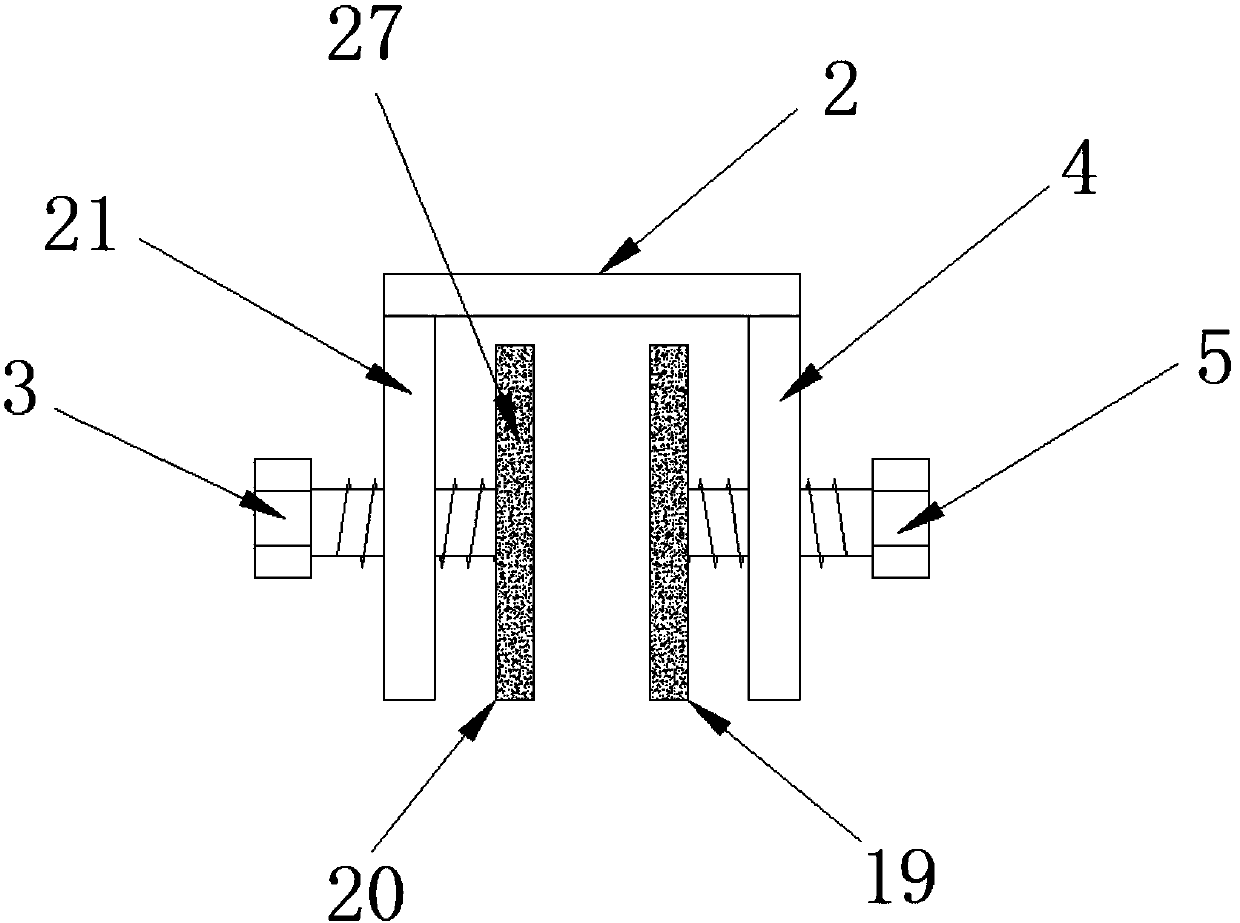 Dust removing device for computer