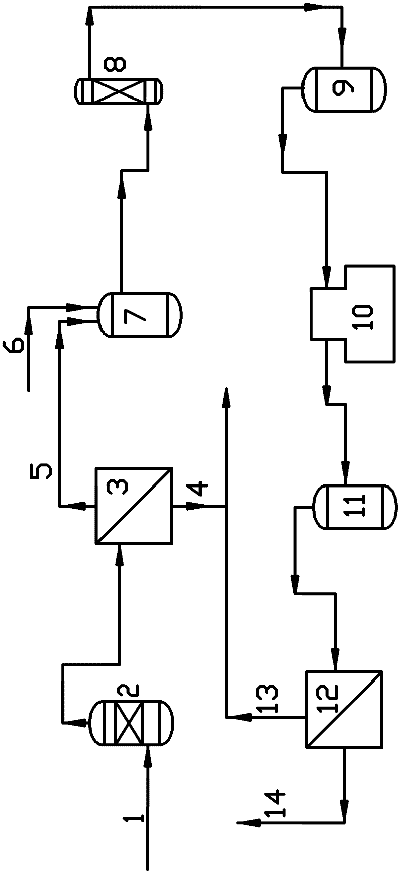 Tail gas recovery method of tetrafluoroethylene production and its membrane module