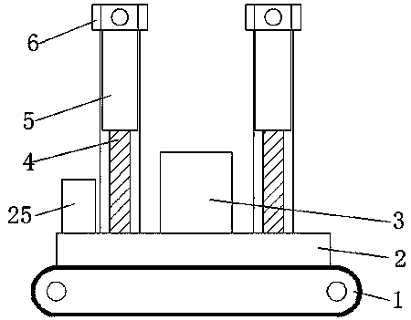 Agricultural product picking and packaging real-time monitoring device