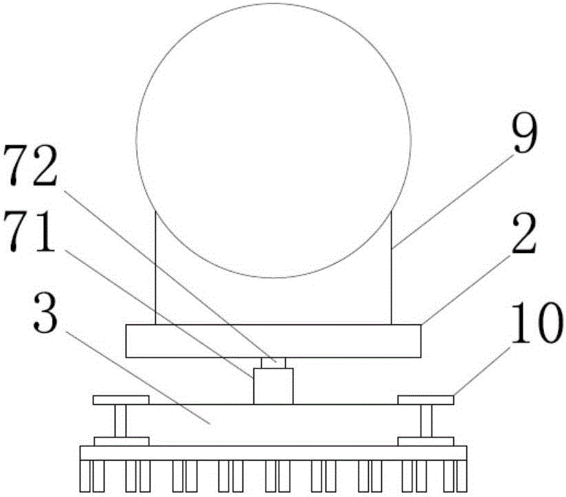 Lengthy cargo connected rear trolley autotracking steering system