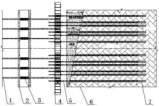 Method for erecting canyon-spanning temporary passage applicable to mountainous area