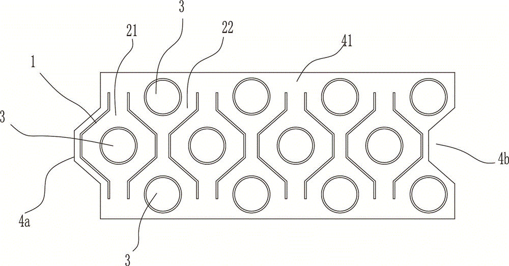 A high-efficiency mist eliminator that is not easy to scale