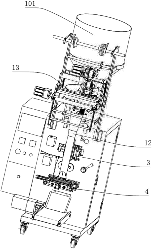 Sealing mechanism applied to particle packer