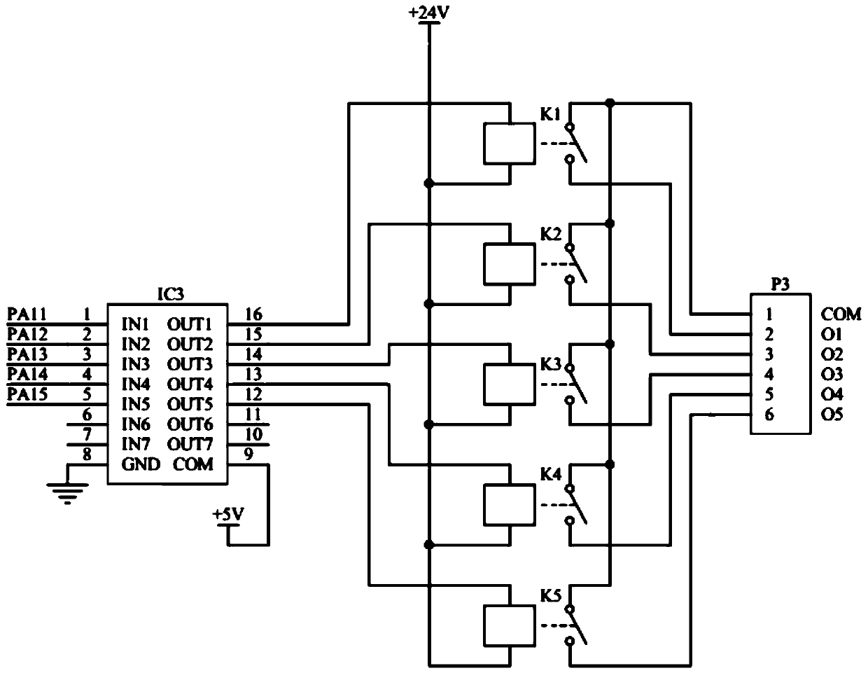 General frequency converter control module based on DeviceNet field bus