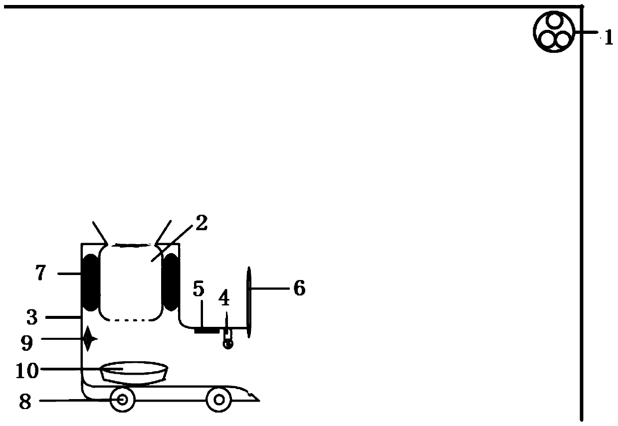 Intelligent mouse searching and catching system and method based on A-star algorithm