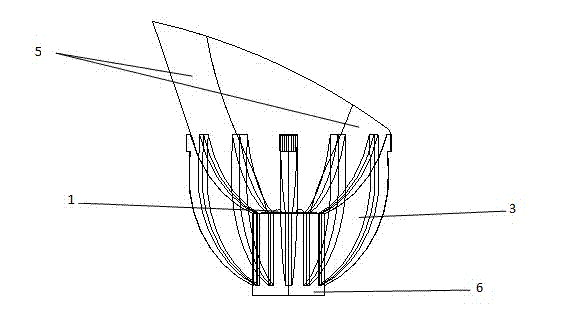 LED automobile high beam