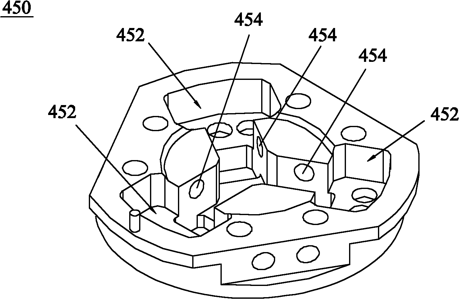 Disk grabbing device