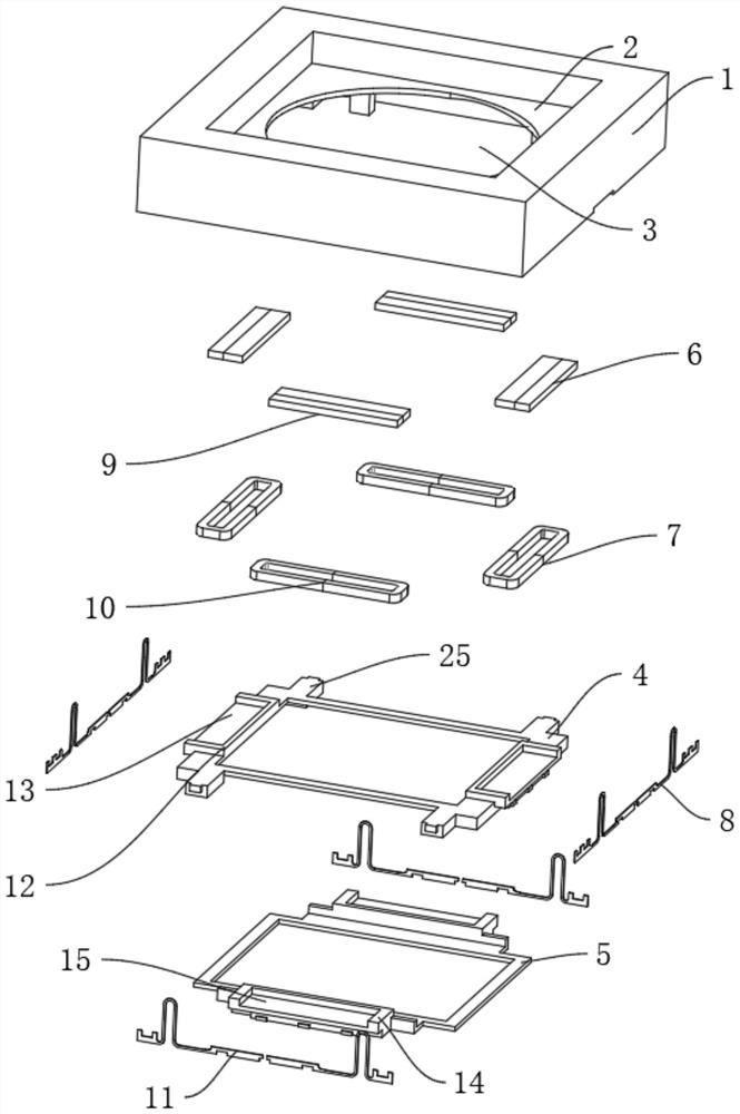 Connection structure, optical anti-shake module, camera device and electronic product