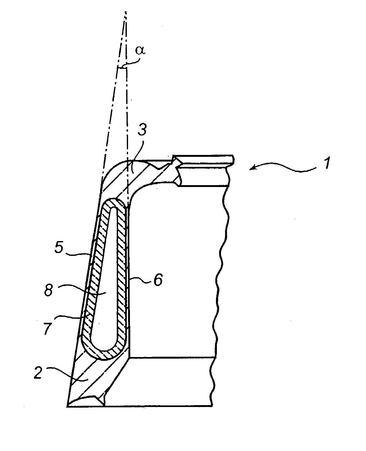 Sealing ring for connecting two especially insertable concrete components