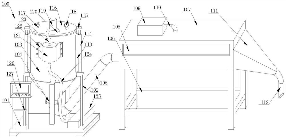 Integrated preparation device for traditional Chinese medicine preparation