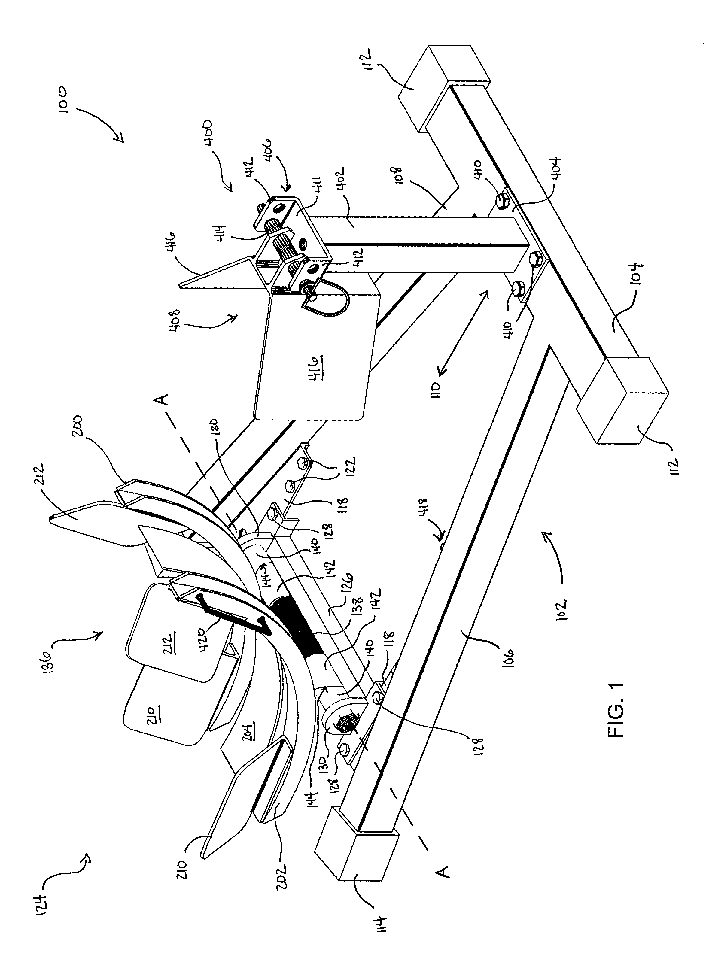 Chock apparatus