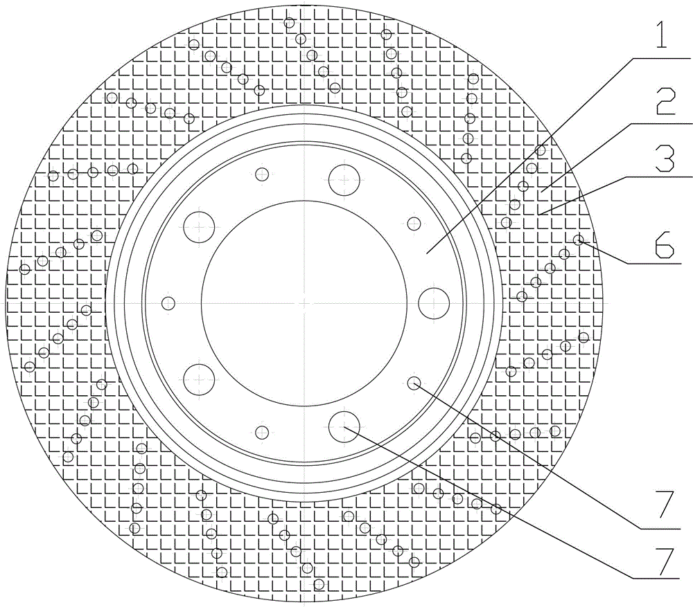 Silicon carbide foam ceramic/aluminum alloy composite material brake disc and preparation method thereof