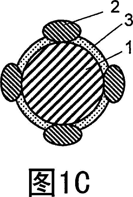 Material of negative electrode for lithium secondary battery, negative electrode utilizing the material, lithium secondary battery utilizing the negative electrode, and process for producing the mater