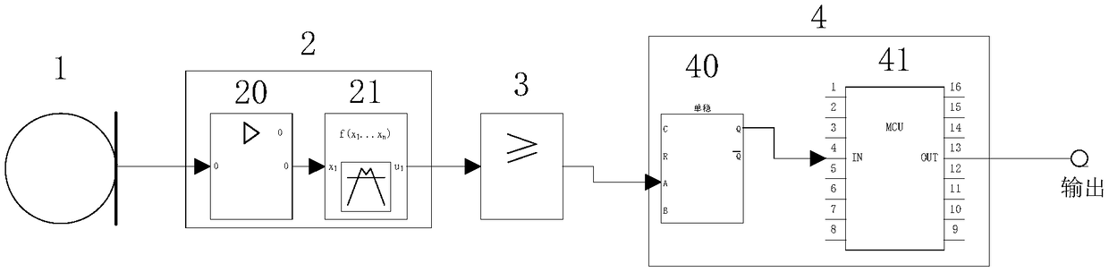 High-frequency high-voltage interference electric larceny detecting device based on acoustic signal