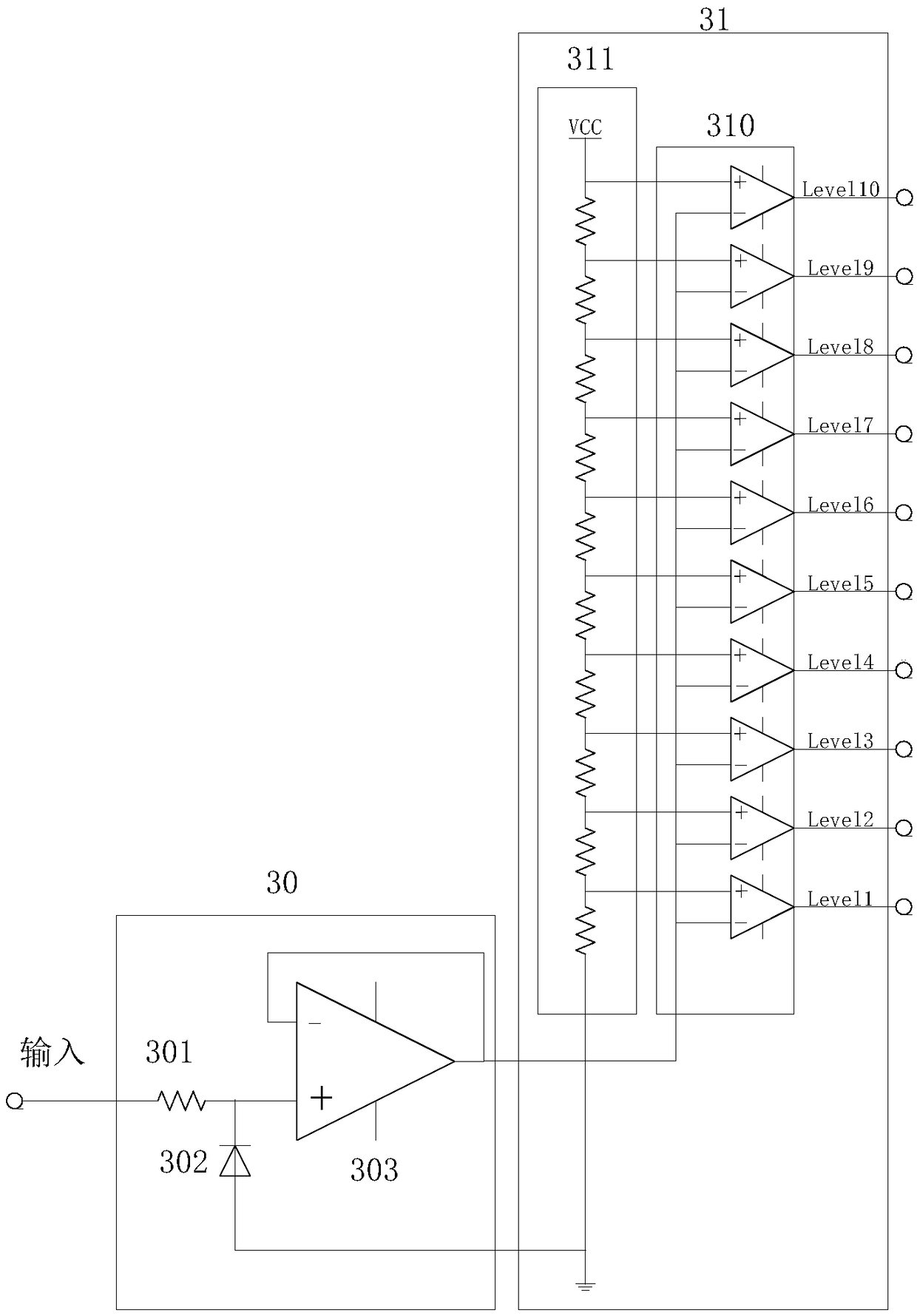 High-frequency high-voltage interference electric larceny detecting device based on acoustic signal