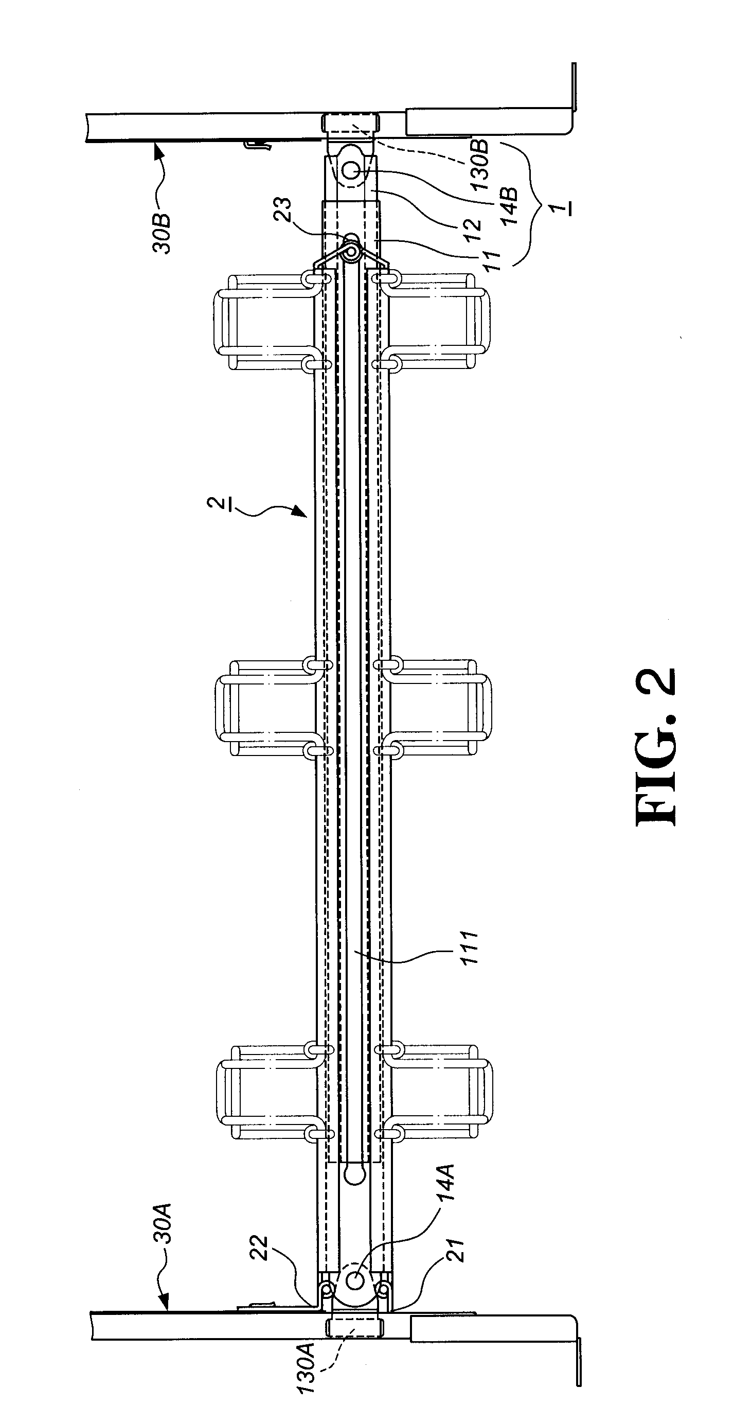 Support slide assembly for cable management arm