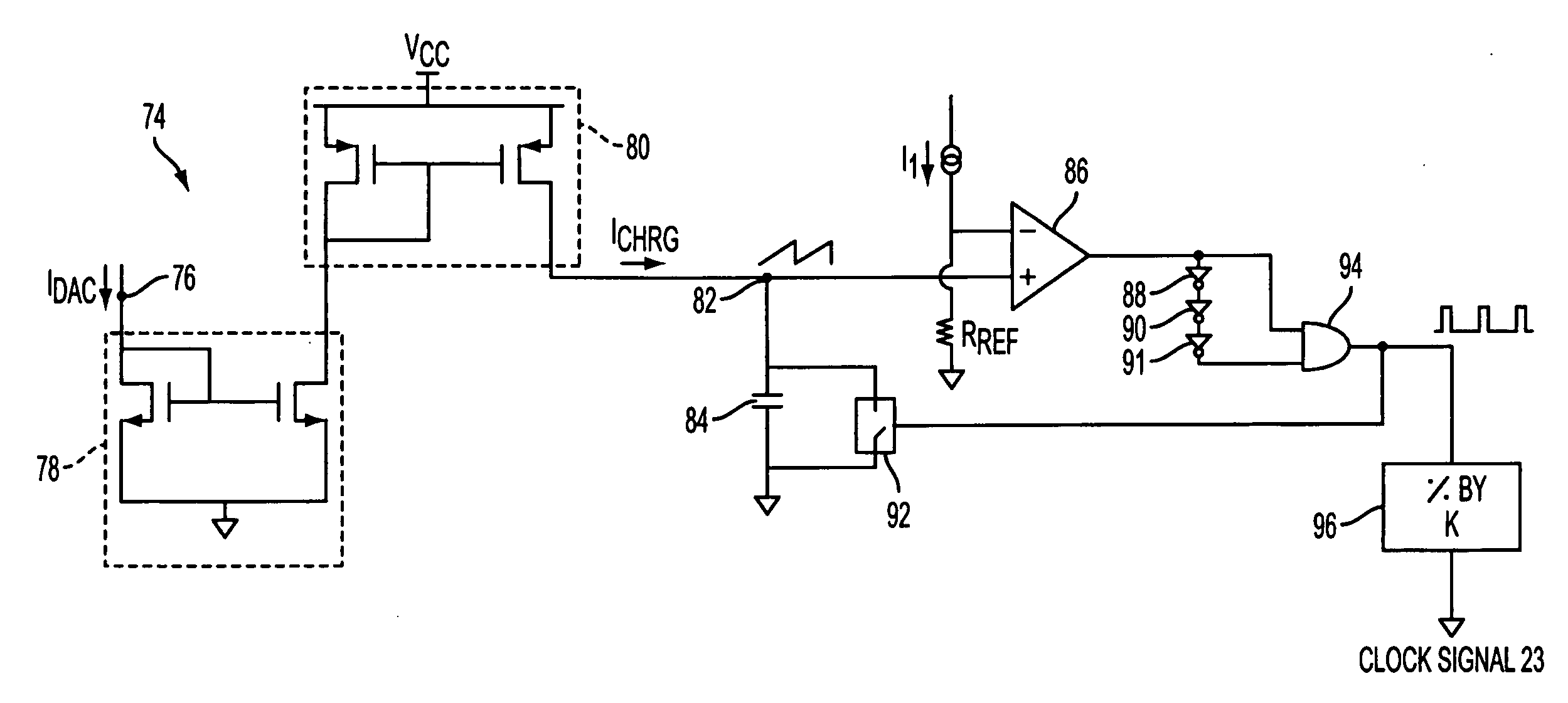 Methods and circuits for frequency modulation that reduce the spectral noise of switching regulators