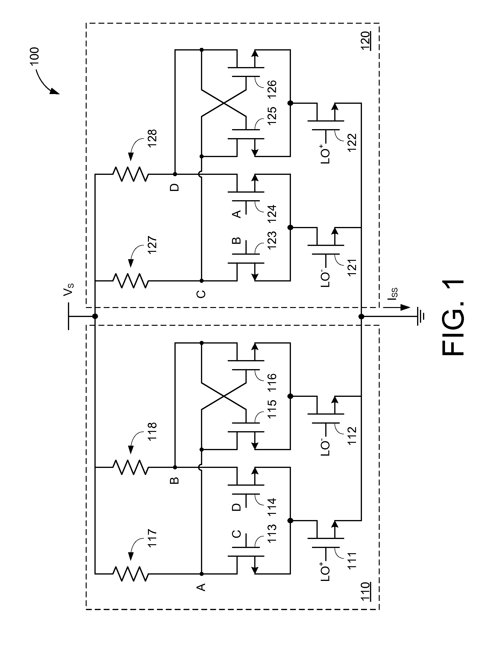 Low power frequency divider using dynamic modulated-load latch