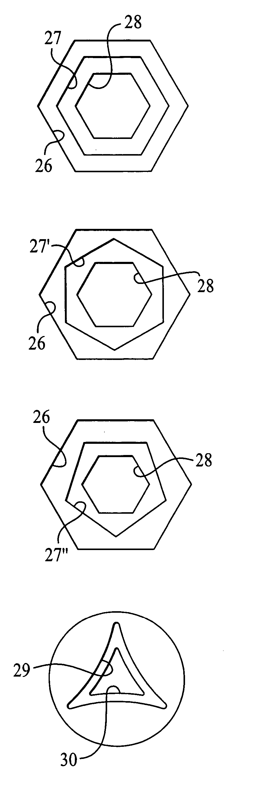 Screw head formation