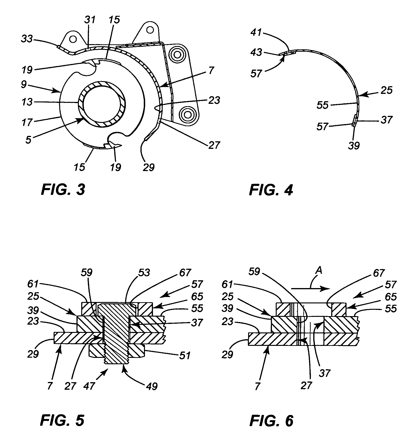 Wear liner for a brush cutter