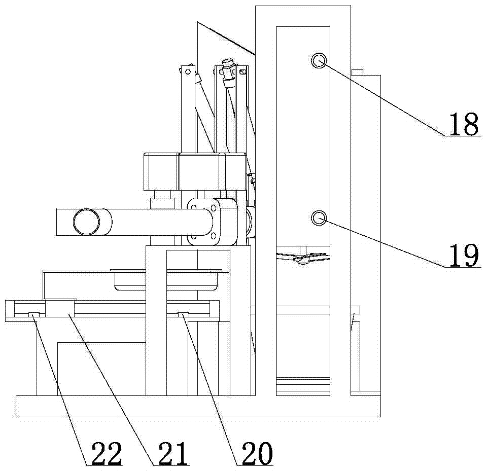 Fully automatic preparation device for composite materials