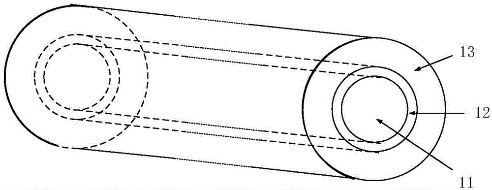 Conductor capable of reducing AC resistance and positive charge quantity real-time regulating system provided for conductor in matched mode