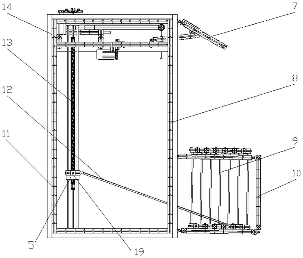 Expansion type intelligent window device and using method