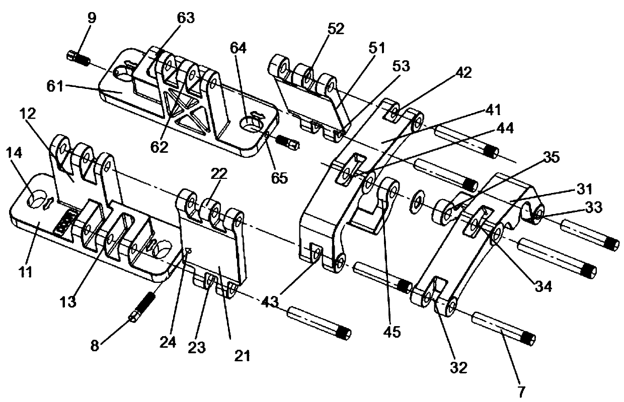 A Three-Dimensional Adjustable Heavy Duty Hidden Hinge