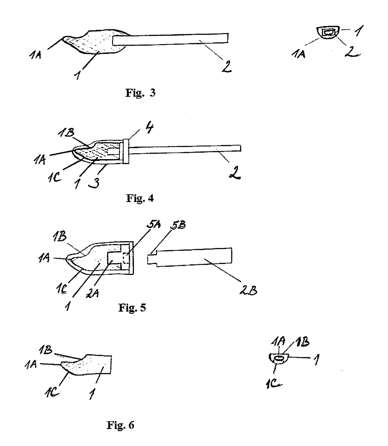 Device for a manipulation with a contact lens within an eye area and a method of manufacturing such device