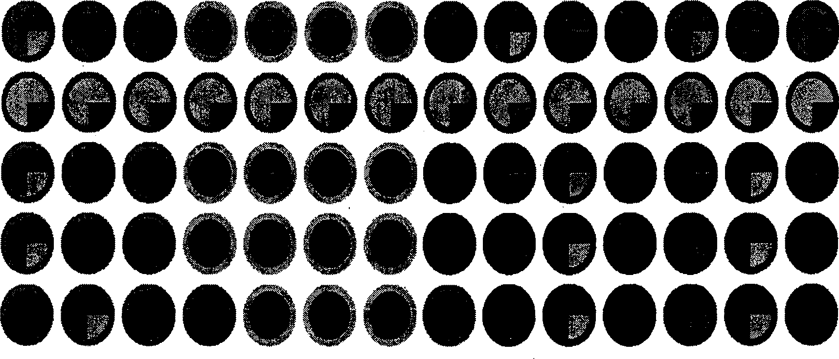 Method for calibrating camera and colour reference thereby