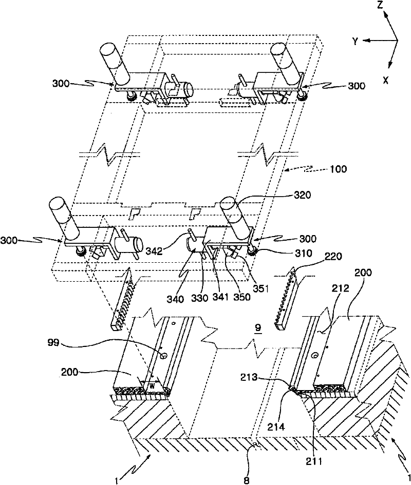 Rail-based transportation apparatus