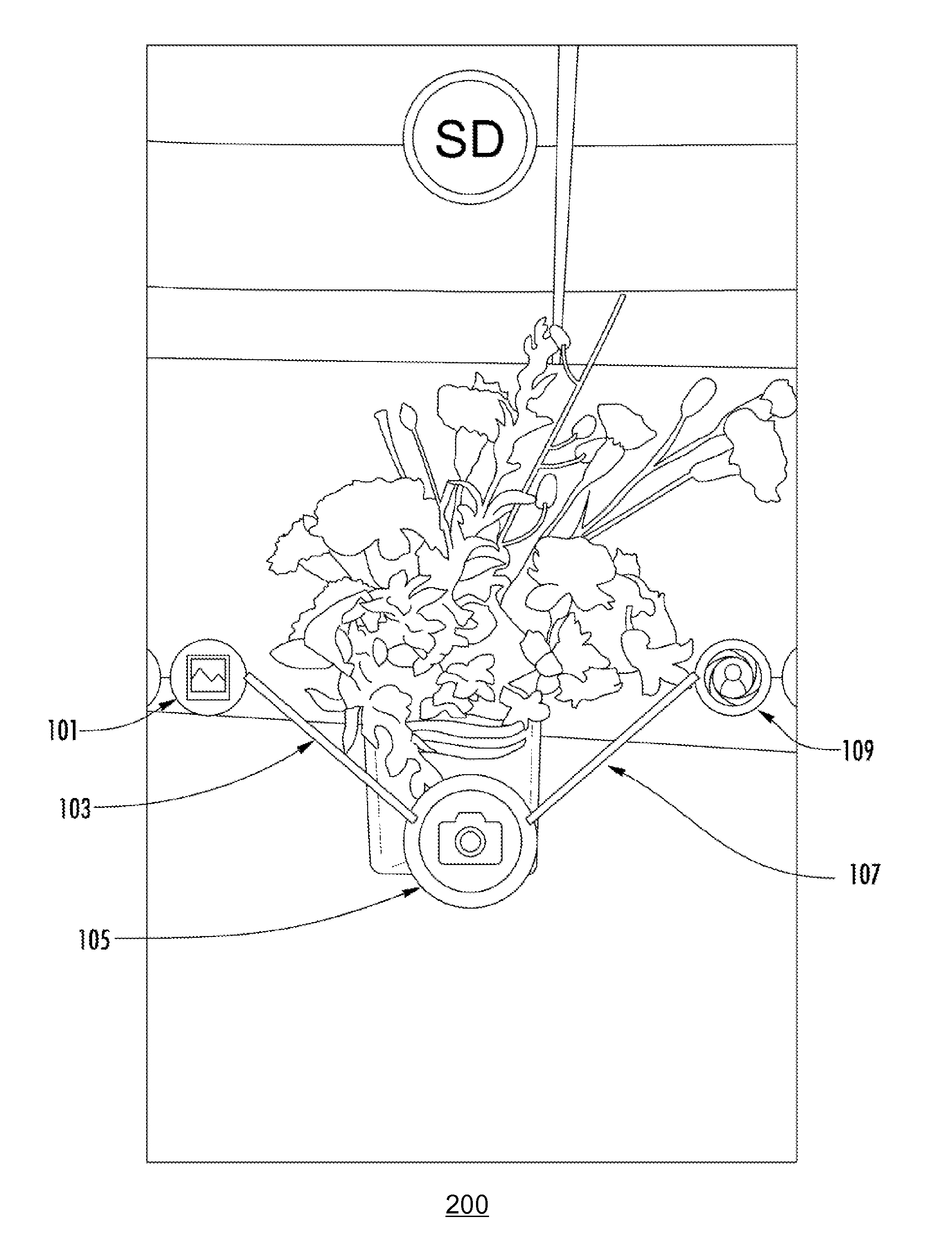 Two-Dimensional and Multi-Threshold Elastic Button User Interface System and Method