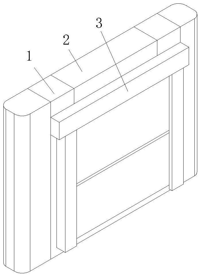 Sun-shading device for green and environment-friendly building curtain wall