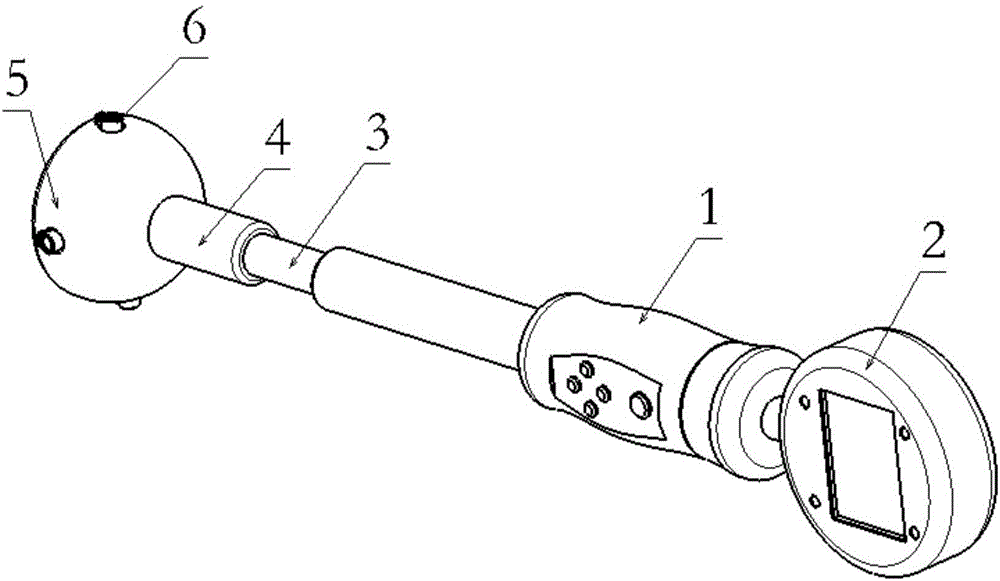 Multi-point laser internal diameter measuring instrument and measurement calculation method thereof