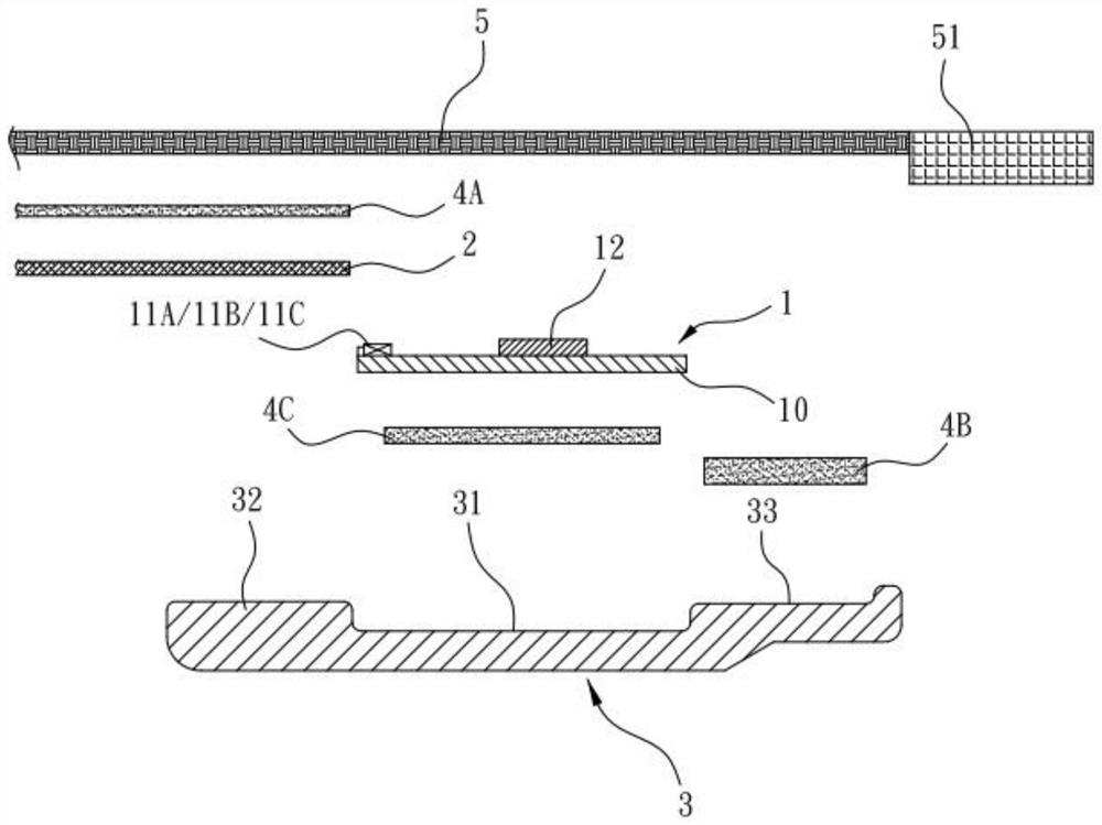 Light-emitting device for automobile sunroof capable of changing display patterns