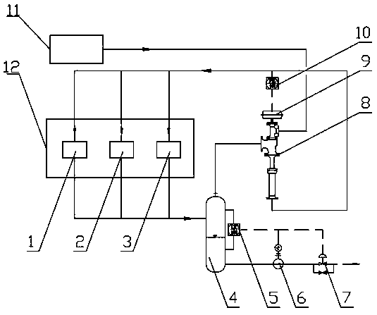 Exhaust steam recovery system