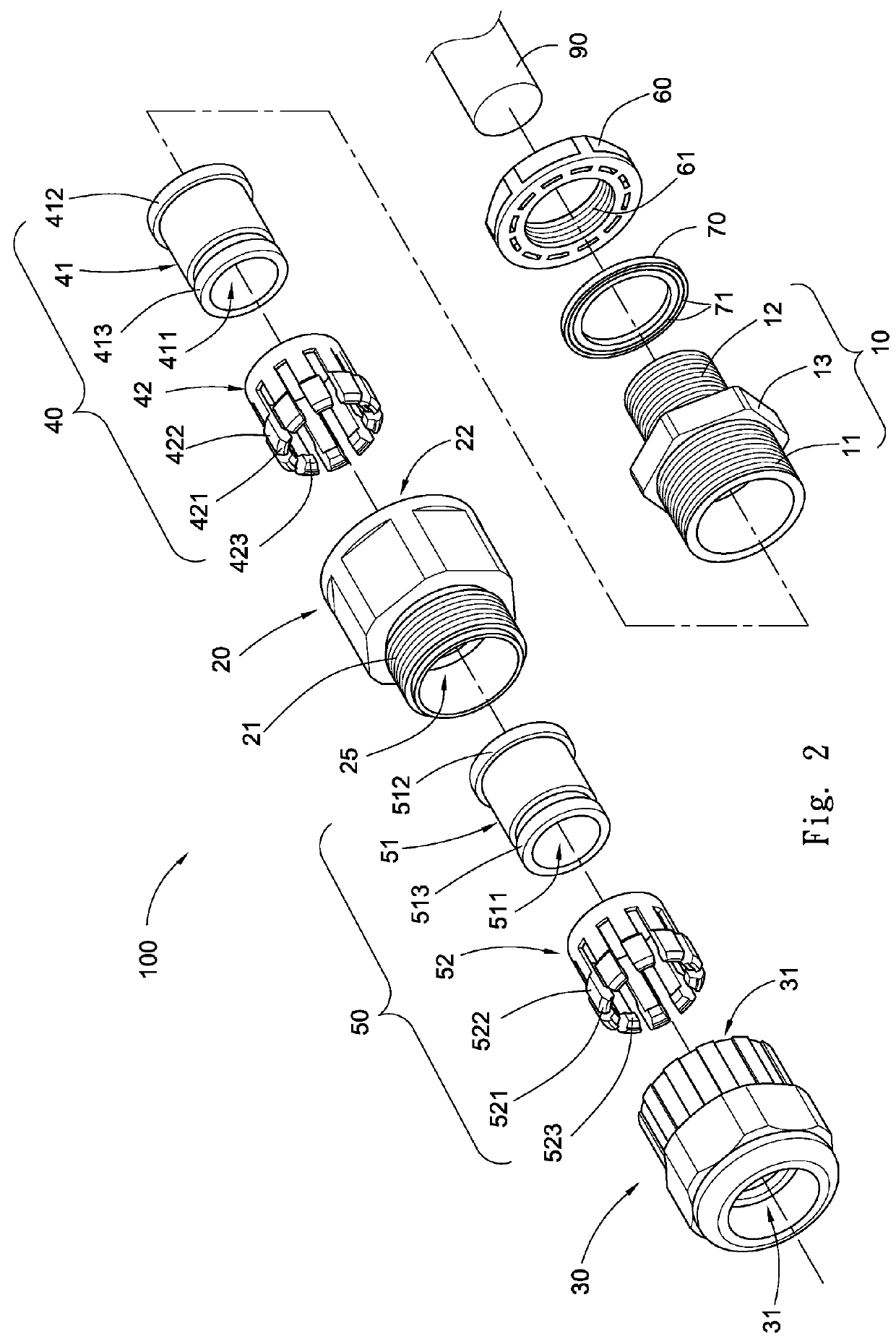 Cable gland assembly