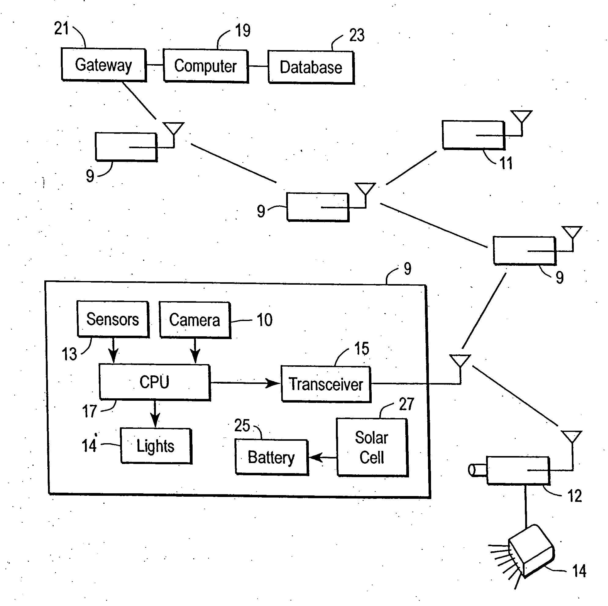 Interactive surveillance network and method