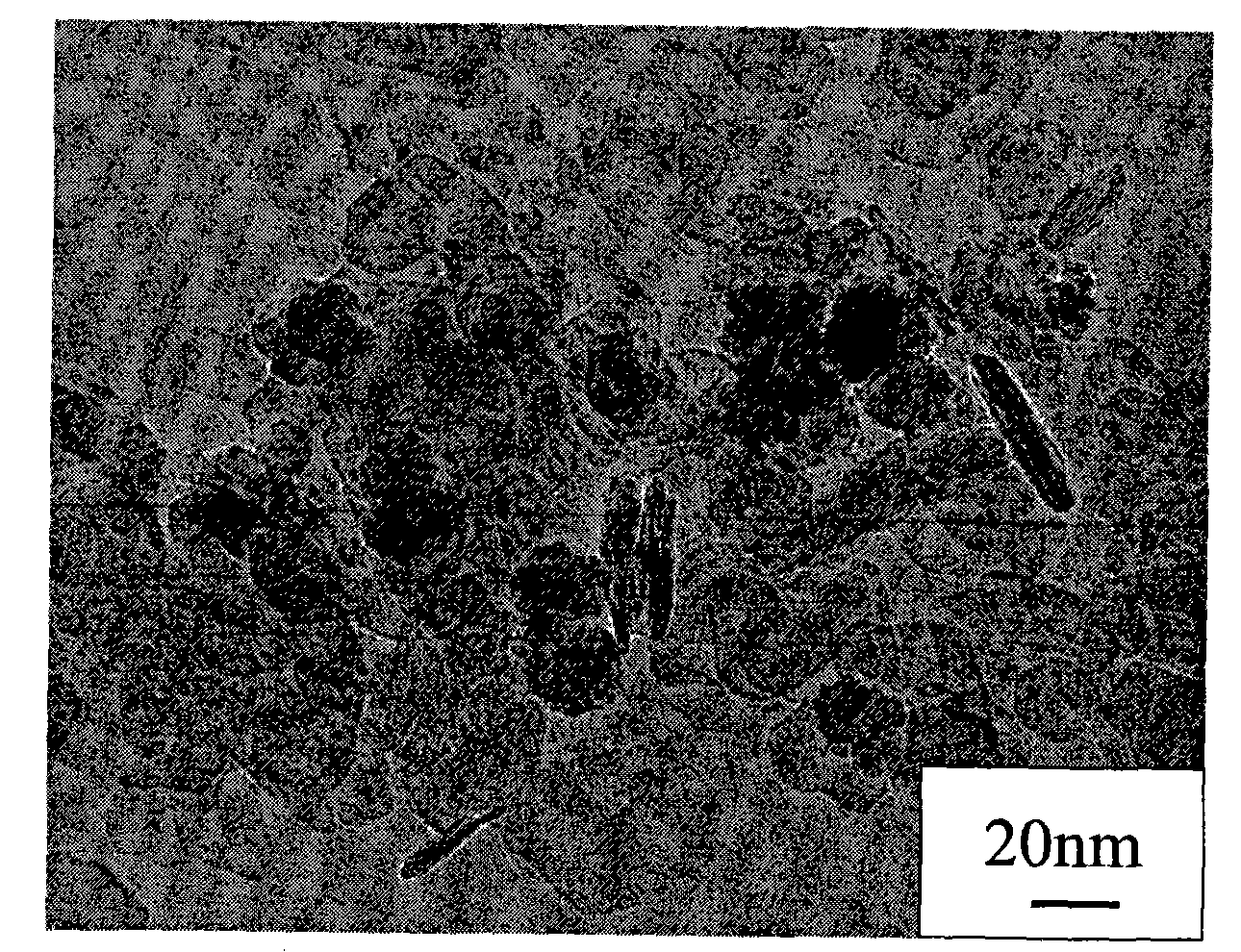 Method for preparing ferroferric oxide nano sheet