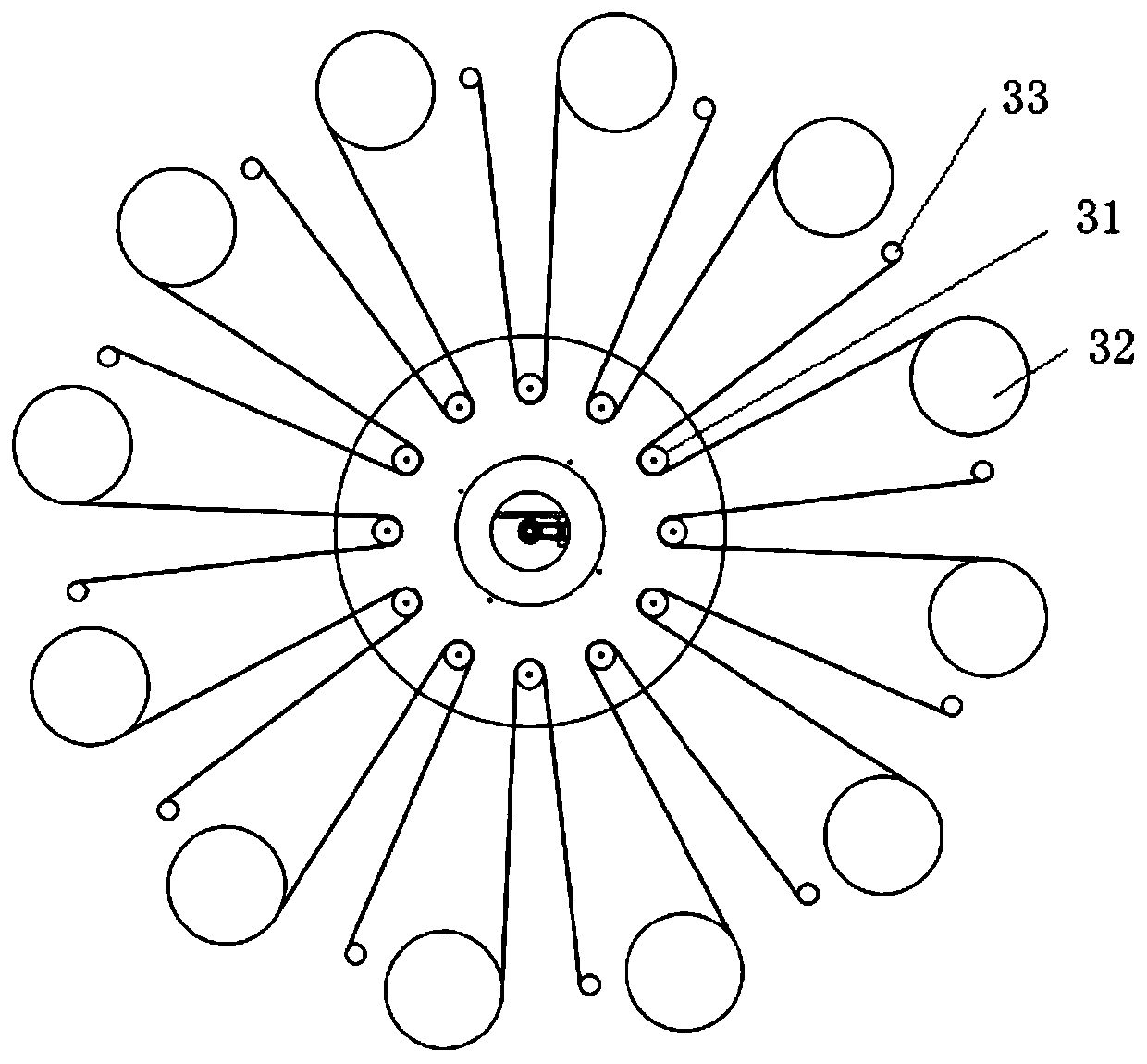 Centrifugal electrostatic spinning device