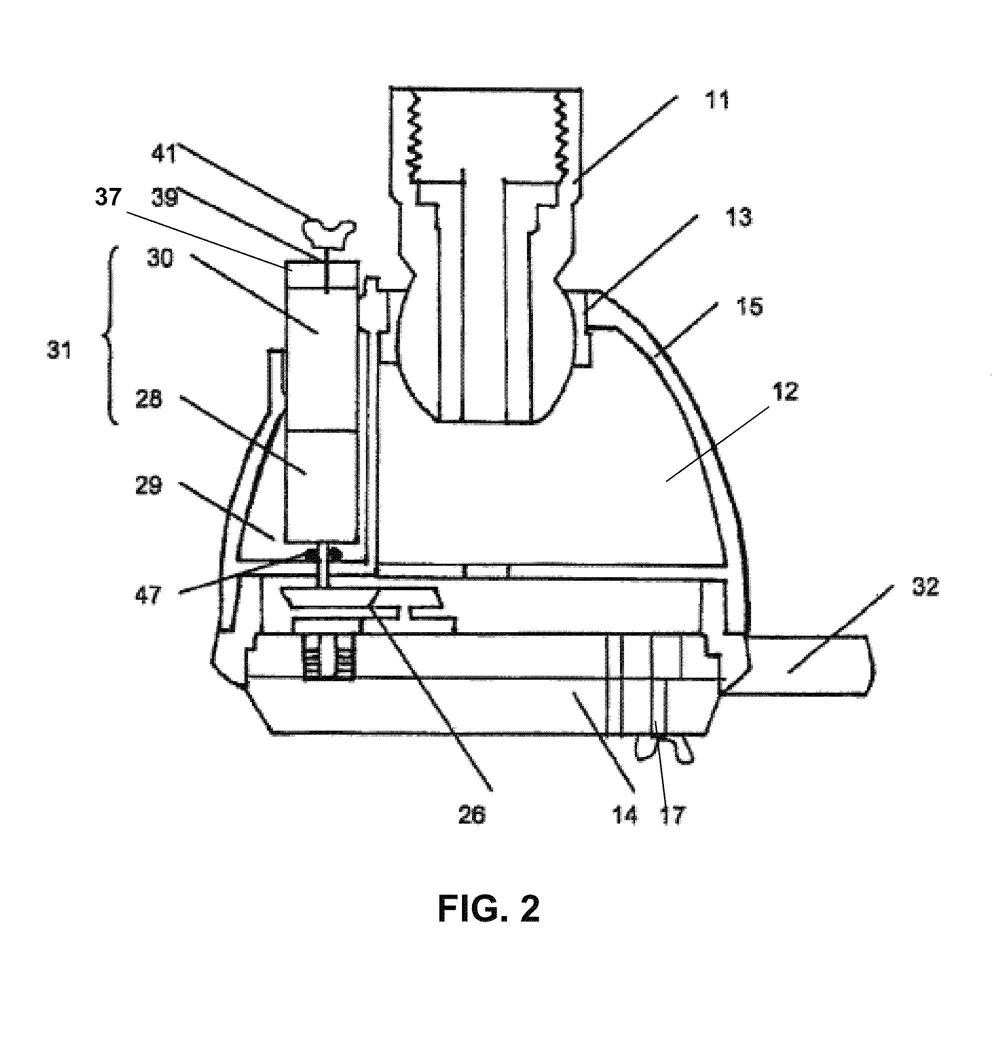 Showerhead with touch based multimodal rechargeable battery operation