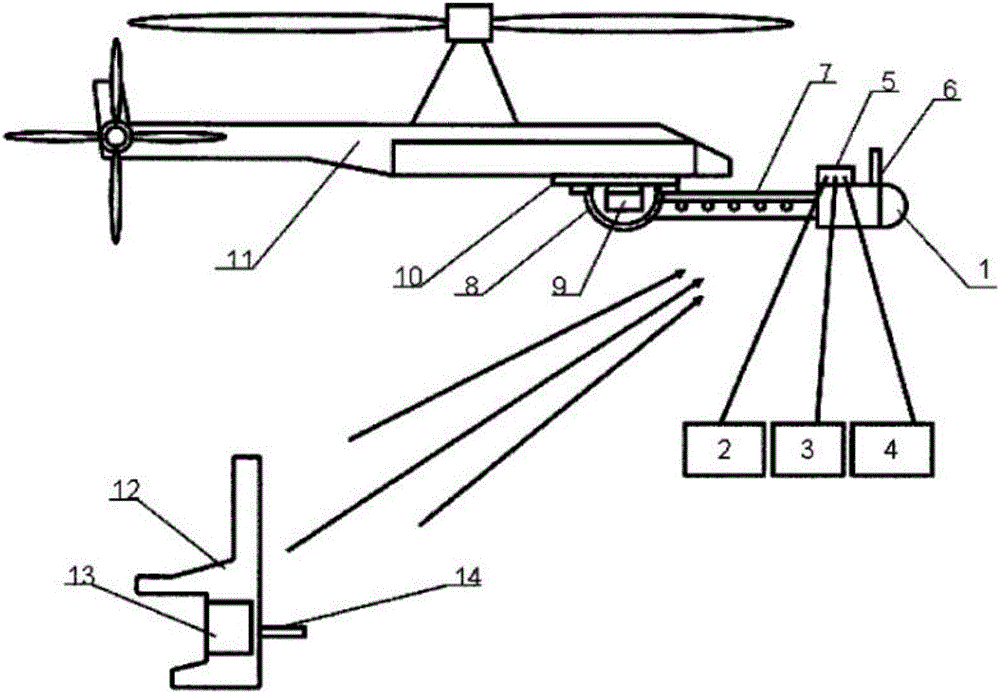 Method for collecting information of night traffic accident scene